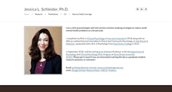 Desktop Screenshot of jessicaschleider.com